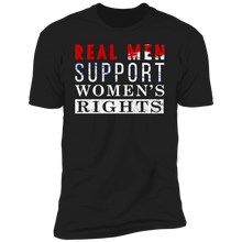 Load image into Gallery viewer, Real Men Support Women's Rights T-shirt