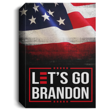 Load image into Gallery viewer, Let&#39;s Go Brandon USA Deluxe Portrait Canvas 1.5in Frame