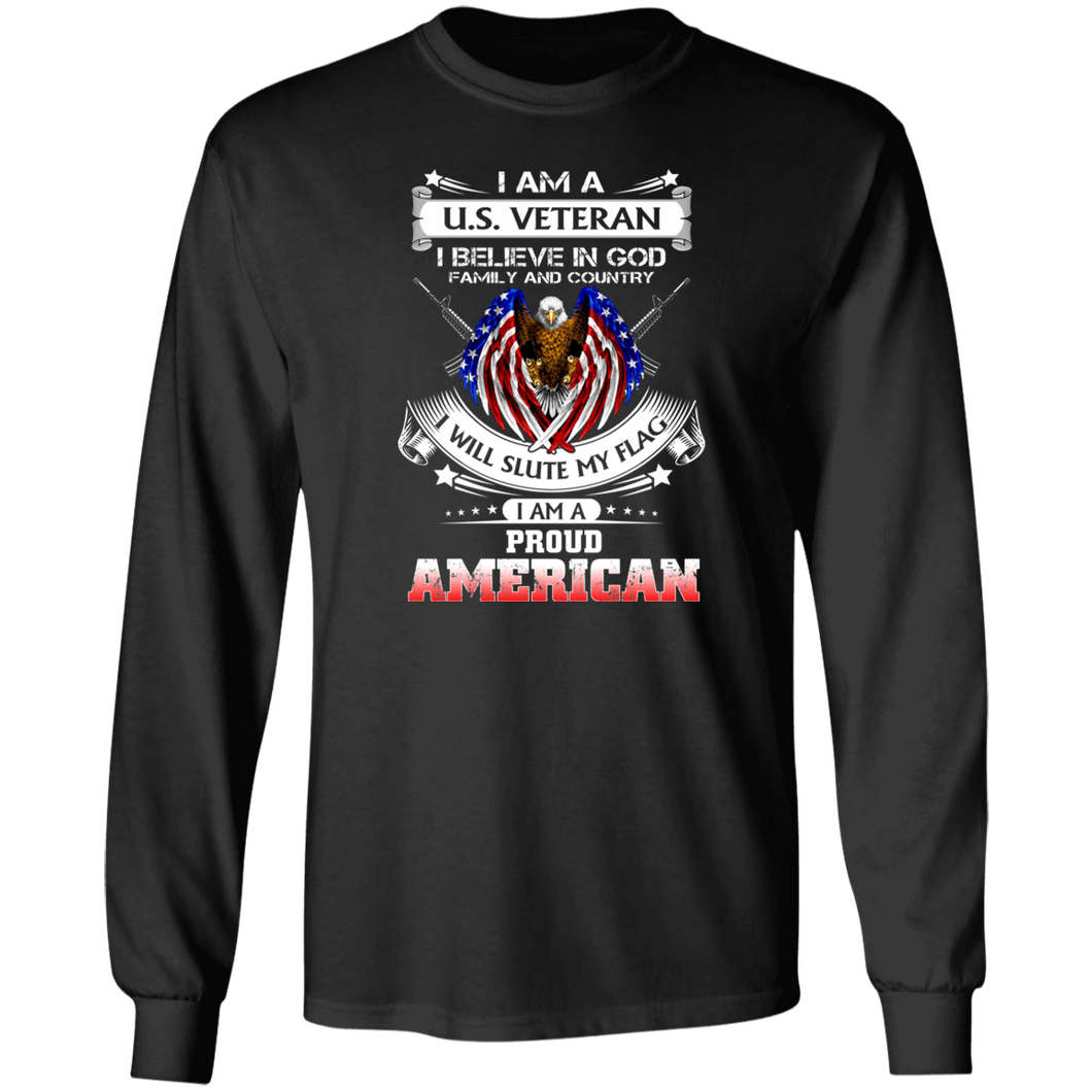 US Veteran - Proud American Hoodie and Sweatshirt