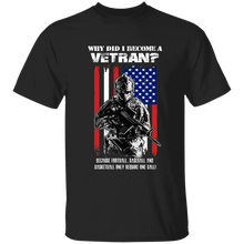 Load image into Gallery viewer, Why Did I Become A Veteran Apparel