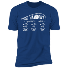 Load image into Gallery viewer, Grandpa's Greatest Catch Personalized T-shirt