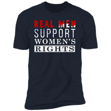 Load image into Gallery viewer, Real Men Support Women's Rights T-shirt