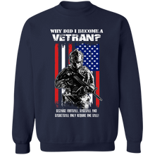 Load image into Gallery viewer, Why Did I Become A Veteran Apparel
