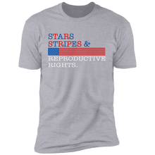 Load image into Gallery viewer, Stars Stripes & Reproductive Rights T-Shirt