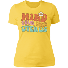 Load image into Gallery viewer, Mind Your Own Uterus T-Shirt