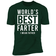 Load image into Gallery viewer, World's Best Farter I Mean Father T-shirt