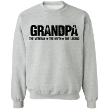 Load image into Gallery viewer, The Veteran The Myth The Legend Grandpa Apparel