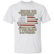 Load image into Gallery viewer, Jesus Is My Savior Trump Is My President Apparel
