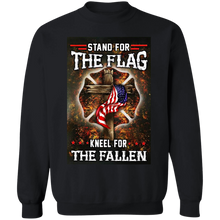 Load image into Gallery viewer, Stand for the Flag Kneel for the Fallen Apparel