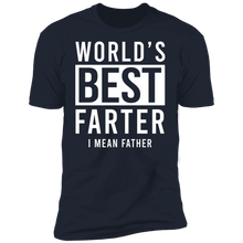 Load image into Gallery viewer, World's Best Farter I Mean Father T-shirt