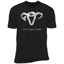 Load image into Gallery viewer, Don't Tread On Me Uterus Unisex T-shirt