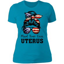 Load image into Gallery viewer, Mind Your Own Uterus Boyfriend T-Shirt