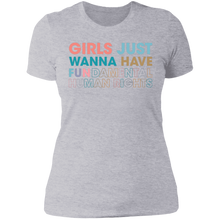 Load image into Gallery viewer, Girls Just Wanna Have Fundamental Human Rights T-shirt