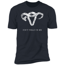Load image into Gallery viewer, Don't Tread On Me Uterus Unisex T-shirt