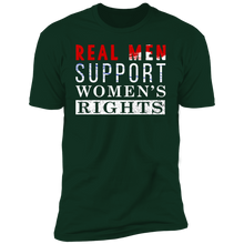 Load image into Gallery viewer, Real Men Support Women's Rights T-shirt