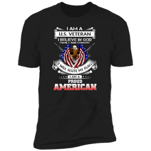 Load image into Gallery viewer, US Veteran - Proud American T-Shirt