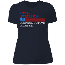 Load image into Gallery viewer, Stars Stripes & Reproductive Rights Boyfriend T-Shirt