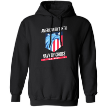 Load image into Gallery viewer, American By Birth Navy By Choice Apparel