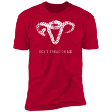 Load image into Gallery viewer, Don't Tread On Me Uterus Unisex T-shirt