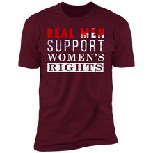 Load image into Gallery viewer, Real Men Support Women's Rights T-shirt