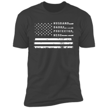 Load image into Gallery viewer, Dad USA Flag Patriotic T-shirt