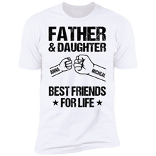 Load image into Gallery viewer, Father & Daughter Personalized T-shirt
