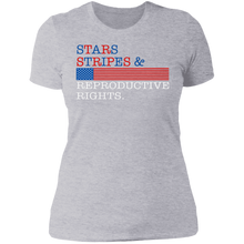 Load image into Gallery viewer, Stars Stripes & Reproductive Rights Boyfriend T-Shirt