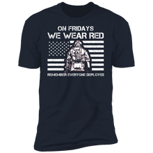 Load image into Gallery viewer, On Fridays We Wear RED T-Shirt