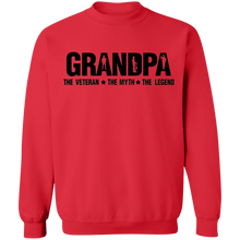 Load image into Gallery viewer, The Veteran The Myth The Legend Grandpa Apparel