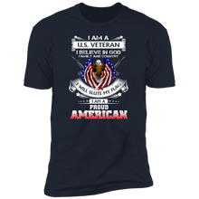 Load image into Gallery viewer, US Veteran - Proud American T-Shirt