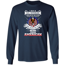 Load image into Gallery viewer, US Veteran - Proud American Hoodie and Sweatshirt