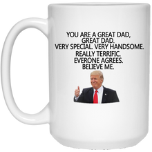 Load image into Gallery viewer, Trump Dad Mugs - Color Changing Mugs Trump Father's Day Gift