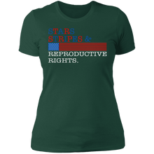Load image into Gallery viewer, Stars Stripes & Reproductive Rights Boyfriend T-Shirt