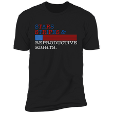 Load image into Gallery viewer, Stars Stripes & Reproductive Rights T-Shirt