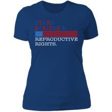 Load image into Gallery viewer, Stars Stripes & Reproductive Rights Boyfriend T-Shirt