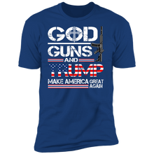 Load image into Gallery viewer, GOD Guns and Trump MAGA T-Shirt