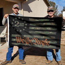 Load image into Gallery viewer, We The People - Camo Orange - 2nd Amendment Flag