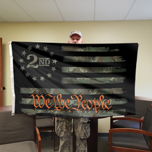 Load image into Gallery viewer, We The People - Camo Orange - 2nd Amendment Flag
