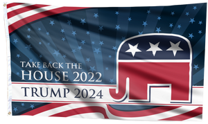 Take Back The House 2022, Trump 2024 Flag