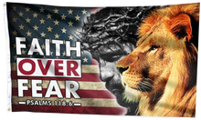 Load image into Gallery viewer, Faith Over Fear Flag