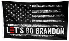 Load image into Gallery viewer, LGB Black and White USA Flag