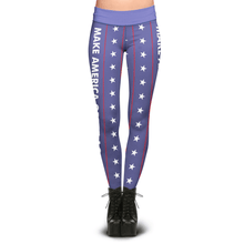 Load image into Gallery viewer, Pre-Release Limited Edition USA Make America Great Again - Leggings