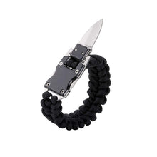 Load image into Gallery viewer, 5 in 1 Outdoor Camping Adjustable Paracord Survival Bracelet for Outdoor