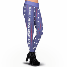 Load image into Gallery viewer, Pre-Release Limited Edition USA Make America Great Again - Leggings
