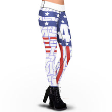 Load image into Gallery viewer, Pre-Release Limited Edition 47 American Flag - Sublimation Leggings