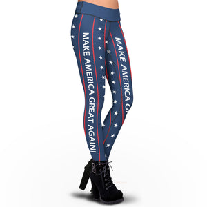 Pre-Release Limited Edition Make America Great Again - Sublimation Leggings