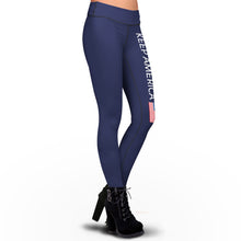 Load image into Gallery viewer, Pre-Release Limited Edition Keep America Great - Sublimation Leggings