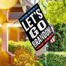 Load image into Gallery viewer, Stars and Stripes - Let's Go Brandon House Flag