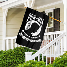 Load image into Gallery viewer, POW MIA - You Are Not Forgotten House Flag