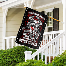 Load image into Gallery viewer, Duties Under This Oath House Flag